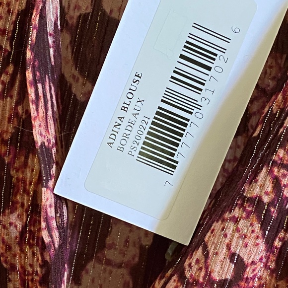 Ulla Johnson Adina Blouse sz US 6 M - Picture 8 of 10